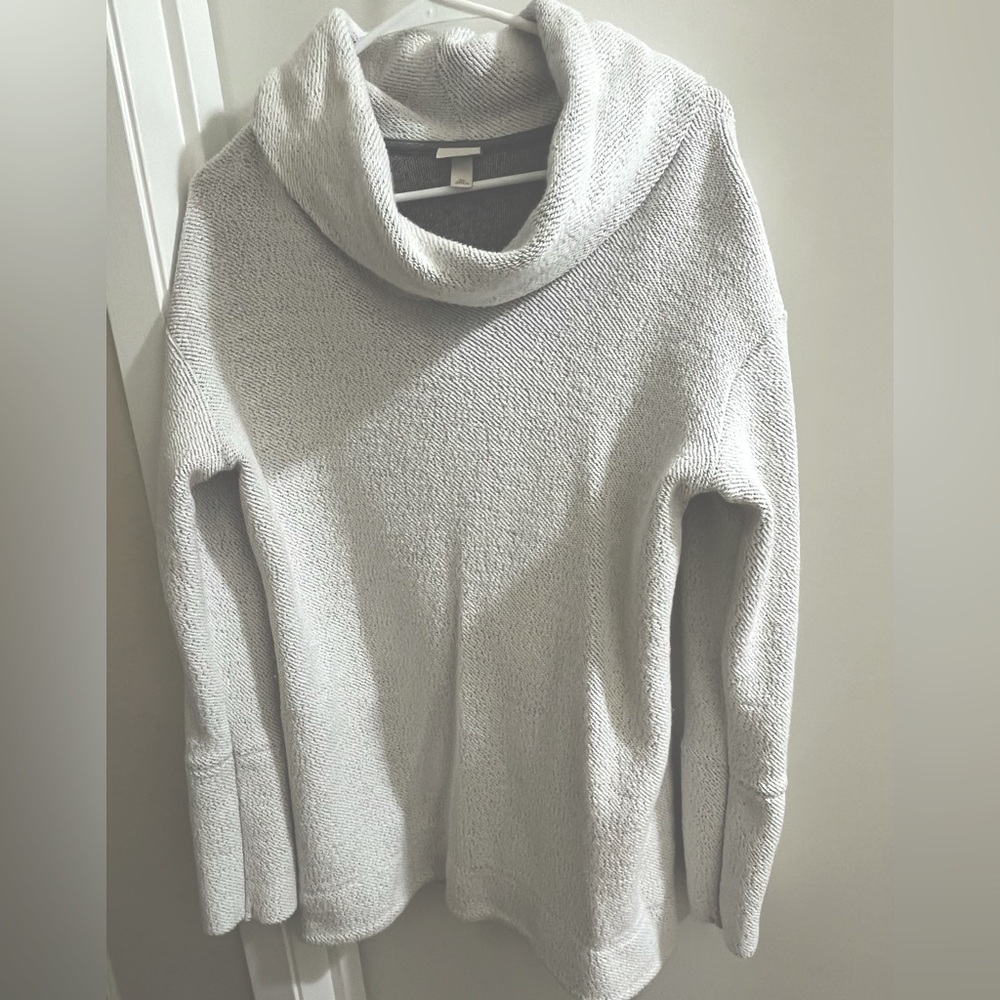 Merona White Cowl Neck Sweater